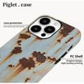 Miniatyrbild 4 av 5: Vintage Rusty Look Case, Rusty Imitation Case Compatible with iPhone 16/15/14 - Perfect Glossy Bright finish apple14promax