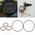 5x Silikone O-ring Til Lidar O-ring Til Sidebørste Gummibælte Til Neato Botvac Lidar Støvsugermodeller 65 70e 75 80 85 D75 D80 D85