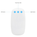 Miniatyrbilde 3 av 5: Apple Magic Mouse: Trådløs, Bluetooth, Oppladbar. Multi-Touch Overflate Tynn Magic Mouse Slank Oppladbar Trådløs - Hvit