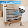 Miniatyrbilde 4 av 5: Kampanjetilbud – 72×120cm Justerbart Hundegitter – Ingen Boring, Uttrekkbart & Portabelt Dyregjerde for Døråpninger, Perfekt for hunder 72*120cm