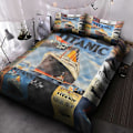 Miniatyrbild 1 av 5: v3626 Sängkläder Titanic V Påslakanset Sängkläder Barn Super Doona Örngott Sängkläder IU3626 200x200cm 78x78in