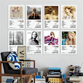 Miniatyrbillede 3 af 5: 12-pak Taylor Swift Album Plakat Prints Albumcover Vægkunst Dekorationer Gaver til Swiftie TS Fans Musikelskere