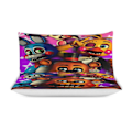 Miniatyrbild 3 av 5: x547 Five Nights at Freddy's FNAF Påslakanset Mikrofiber Sängkläder 3D-tryckt Lättviktigt 3-delat Täcke, 1 Påslakan och 2 Örngott 135x200cm 53x78in