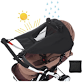 Miniatyrbild 1 av 5: Stroller Sun Shade - UV 50 Protection - Universal Fit for Strollers - Breathable and Durable Fabric