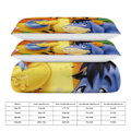 Miniatyrbilde 2 av 4: v93 Winnie the Pooh 3-delt sengesett for enkeltseng - Inkluderer 1 enkeldyne og 2 putetrekk - Falmebestandig mikrofiber - Winnie the Pooh io93 135x200cm 53x78in