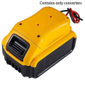 Miniatyrbilde 3 av 5: 2 stk batteriadapter for Dewalt 20v batteri 18v dokkingstasjon strømkobling 12 gauge robotikk ledninger tilkobling
