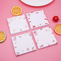 Miniatyrbillede 4 af 5: Sødt Sticky Notes Kawaii Sticky Notes 3.1x3.1in 4Pads 80Sheets/Pad Selvhæftende Note Pads Sødt Farverige Super Sticky Note Pads 4 Unikke Søde Mønstre