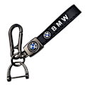 Miniatyrbillede 5 af 5: Bil Læder Nøglering Metal Finish | Kraftig Nøglering | Nøglering Og Krogudstyr Pistol Farve Hardware Gun Color Hardware Gun Color Hardware BMW