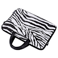 Miniatyrbilde 4 av 5: CANVASARTISAN G33-C23 14\" Bærbar Zebra Mønster Skulderveske Notebook Datamaskinveske Erme