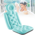 Miniatyrbild 1 av 5: Vattentät badkudde för hela kroppen, nackstöd för spa, halkfri nätkudde, vattentät badkudde för nacke och rygg, avkoppling för vuxna blue conjoined style