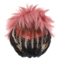 Miniatyrbilde 5 av 5: Aniem Jujutsu Kaisenyuji Itadori Smoky Pink Cosplay Parykk Flettet Syntetisk Hår
