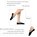 Miniatyrbild 3 av 5: Yogasockor, 2 par Acsergery present yogapilatesockor för kvinnor med grepp &
