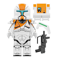 Miniatyrbillede 4 af 5: 6 stk. Star Wars Clone Trooper hjelm actionfigurer byggeklodser legetøj til børn gaver