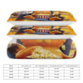 Miniatyrbilde 2 av 5: x6 Garfield Dynetrekk Mikrofiber Sengesett 3D-printet Lettvekt 3-delt Dynesett, 1 Dynetrekk og 2 Putetrekk for Barn Gutter Jente 135x200cm 53x78in