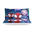 Miniatyrbild 3 av 4: v248 Spider-Man 3-delat Bäddset för Enkelsäng - Inkluderar 1 Enkelt Täcke och 2 Örngott - Färgbeständig Mikrofiber - Spider io248 135x200cm 53x78in