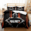 Miniatyrbild 5 av 5: v4962 Sängkläder Call Of Duty Täcke Påslakan 3st Sängkläder Set Örngott Present Sängkläder IU4962 135x200cm 53x78in