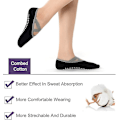 Miniatyrbild 2 av 5: Yogasockor, 2 par Acsergery present yogapilatesockor för kvinnor med grepp &