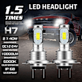 Pikkukuva 1 / 5: H7 Led Canbus -ajovalot H7 Led Lo Beam -polttimot 6000k Ip 68 Csp 3570 Led -siruja