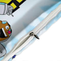 Pikkukuva 4 / 5: x397 Teen Titans Go 3-osainen vuodevaatesetti Lämmin ja mukava pehmeä pussilakanasetti, jossa 1 pussilakana ja 2 tyynyliinaa makuuhuoneeseen b397 135x200cm 53x78in
