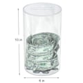 Miniatyrbild 4 av 4: 1 st transparent spargris för vuxna, transparent akryl spargris, sparbössa för pengar och växel för att hjälpa till med budget och spara, oöppningsbar spargrisburk för mynt Cube L