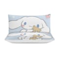 Miniatyrbild 3 av 5: v1425 Cinnamoroll Täcke Set Tjockt Mjukt 3 Delars Sängklädesset Året Runt Täcke med 2 Örngott för Vuxna Kvinnor Flickor Tonåringar Hem Rum Inredning io 135x200cm 53x78in