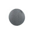 Miniatyrbild 5 av 5: Dammsäker halkfri träningsboll i bomull och linne, praktisk fint stickad yogabollskydd för hemmet Beige