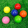 Pikkukuva 1 / 5: Värikkäät golfpallot lapsille, sekoitetut värilliset minigolfpallot sisä- ja ulkotiloihin, lyhyt peli, toimistopakkaus, 6 kpl