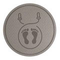 Pikkukuva 1 / 5: Hyppynarun alusta - liukumaton kuntoilu hyppynarulla (harmaamusta)[HK]