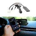 Pikkukuva 2 / 5: Auton Bluetooth 5.0 Aux-kaapeli Mikrofoni Handsfree Matkapuhelin Ilmainen Puheluadapteri Mazda 2 3 5 6 MX5 RX8 CX7 black