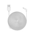 Miniatyrbilde 5 av 5: 6m/20ft ladekabel passer til Arlo Pro, Arlo Pro 2, Arlo Go værbestandig innendørs/utendørs flat 2M