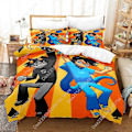 Miniatyrbild 1 av 5: v688 Sängkläder Homestuck Sängset Enkel Dubbel Full Queen King Size Sängset Vuxen Barn Sovrum Påslakanset Anime Lakan Set 3-delars Sängkläder 135x200cm 53x78in