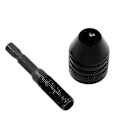 Miniatyrbillede 4 af 5: 1 stk. 0,3-6,5 mm Hexdrill Chuck Nøglefri Skruetrækker Slagdriver Adapter Elektrisk Mikromotor Klemme Chuck Fixture Hex Skaft