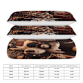 Pikkukuva 2 / 5: x243 Five Nights at Freddy's FNAF Sängynpeite Microfiber Vuodevaatesetti 3D-painettu Kevyt 3-osainen Peittosetti, 1 Peitepussi ja 2 Tyynyä 135x200cm 53x78in