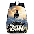 Miniatyrbild 1 av 4: The Legend Of Zelda Grundskoleväska Pojkar Och Flickor Anime Väska Ryggsäck Cosplay 17\" 7.5\"