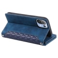 Miniatyrbilde 4 av 5: For Xiaomi 11Lite 4G/5G 005 Tredimensjonalt Rutete Mønster Multi-Karabiner Mobiltelefon Deksel Blue Style D Xiaomi Mi 11 Lite 5G