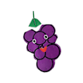 Miniatyrbilde 1 av 4: Fruktkostyme for barn - Festlig utkledning med levende og fargerike kostymer Grape