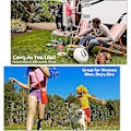 Miniatyrbillede 4 af 5: Vandflaske Remme Justerbare Skulderremme Strandflaske Taske Vand Hund Vandflaske Cover Til Sport Fitness Vandreture Camping Gåture Orange and Pink