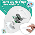 Miniatyrbilde 2 av 5: 2 stk elektronisk akvarie termometer mini LED digital termometer vanntett digital vanntermometer