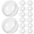 Miniatyrbilde 2 av 2: 50 stk Plast Transparent Kuler Multifunksjonelle Vridde Runde Kuler Klare Fyllbare Grab Kuler As Shown 2.8X2.8cm