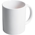 Miniatyrbilde 4 av 4: Keramisk krus med overraskelseseffekt - Hvit fingerdesign - Gadget kaffekrus som gave-hy