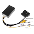 Miniatyrbilde 3 av 5: RGB til (RCA) AV Cvbs Signal Converter Decoder Box Adapter for Bakkamera Golf 6 Cc