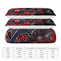 Miniatyrbilde 2 av 4: v895 Spider-Man 3-delt sengesett for enkeltseng - Inkluderer 1 enkelt dyne og 2 putevar sengetøy - Falmebestandig mikrofiber - Spider io895 135x200cm 53x78in