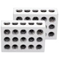 Miniatyrbild 7 av 8: 123 Block 1 2 3 Block Metrisk Krom Stål Silver 1 Par 1‑2‑3 Block 23 Hål Matchade 0,0002In Maskinist 123 Jigg Ultra Precision Industriell Tillförsel