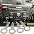Miniatyrbillede 1 af 5: 2 par radio CD stereo fjernelse nøgleudtræk til Ford Focus Mondeo C-Max Fiesta Transit biludtræk installationsværktøjer