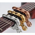 Miniatyrbild 4 av 5: Gitarr Capo Skull Capo För Akustisk Elgitarr Skelett Huvud Ukulele Capo För Banjo Mandolin B