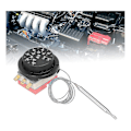 Miniatyrbillede 2 af 5: Justerbar Elektrisk Radiator Køleventil Termostat Controller Switch,switch 3 Pins Design Temperat