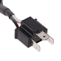 Miniatyrbillede 4 af 5: 2 stk. H4 LED-bilpærer Canbus-fejlfri modstand forlygte advarsel anti-flimmer