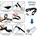 Miniatyrbillede 5 af 5: Pool Cover Reel til overjordiske pools, Pool Cover Reel, Swimming Pool Cover Reel, Rustfrit stål bevægeligt Reel System, 8stk Reel Fixing Kit