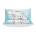 Miniatyrbild 3 av 5: v1429 Cinnamoroll Täcke Set Tjockt Mjukt 3 Delars Sängklädesset Året Runt Täcke med 2 Örngott för Vuxna Kvinnor Flickor Tonåringar Hem Rum Inredning io 135x200cm 53x78in