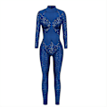 Miniatyrbillede 3 af 5: Jule-Halloween Fest X-men Mystique Kvinder Jumpsuit Cosplay Kostume XL